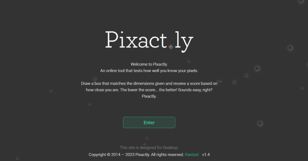 Test your design knowledge with pixactly